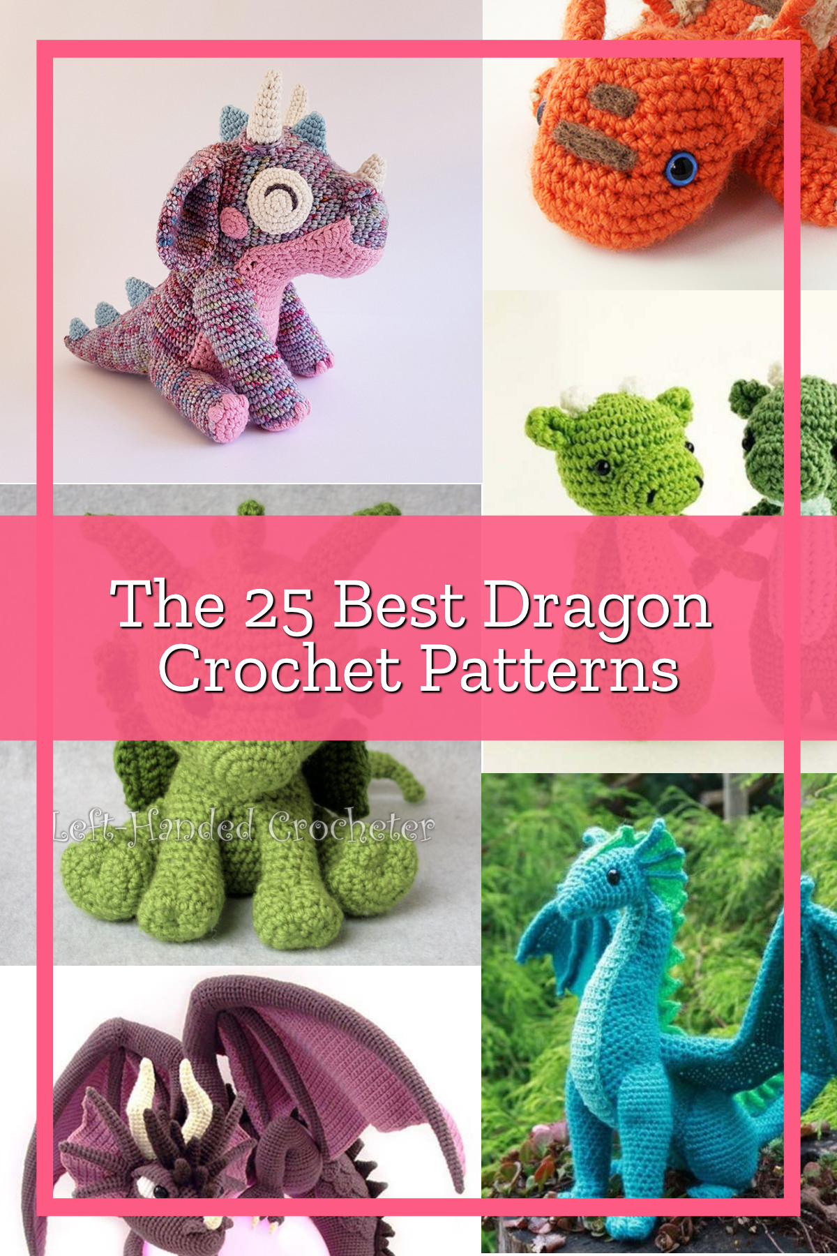 The 25 Best Dragon Crochet Patterns Derpy Monster