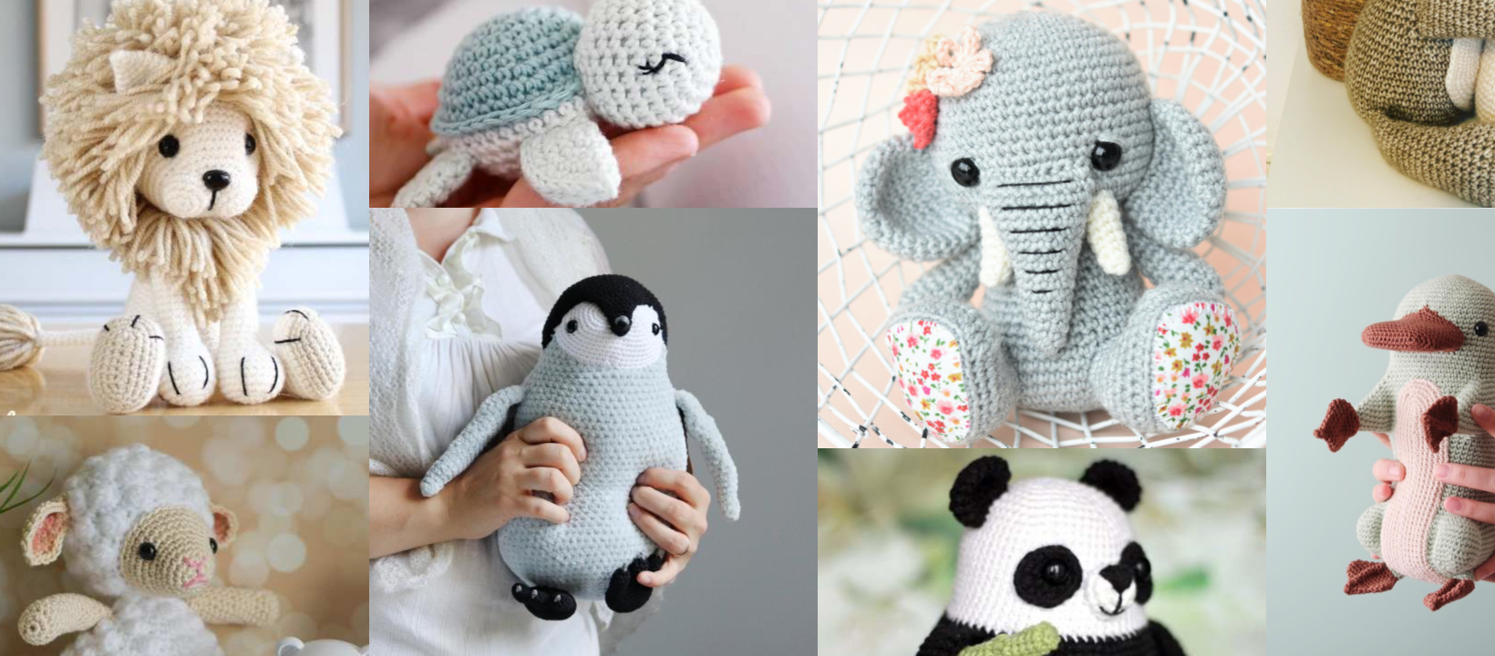 The 25 Most Huggable Crochet Stuffed Animals - Derpy Monster