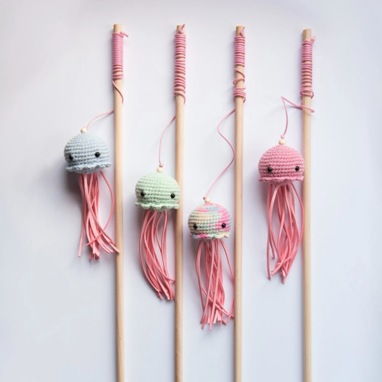 The 25 Purrfect Crochet Cat Toy Patterns Derpy Monster