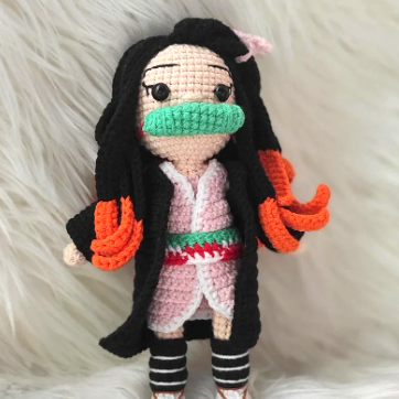 zenitsu amigurumi anime kimetsu no yaiba  Amigurumi doll Crochet dolls free  patterns Crochet patterns